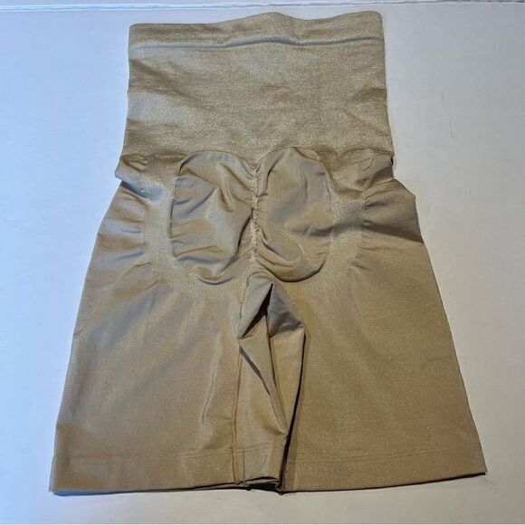 Control It Shapewear Maidenform Nude High Rise Control Shaping Shorts Large - Picture 2 of 8